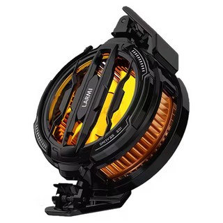 LARMi 樂米 磁吸散熱風扇 LMR07, 急速製冷 靜音運行 強力風速 RGB Type-C, 1個