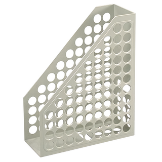 JUSKU 佳斯捷 歌德雜誌架 10.3 x 24.3 x 31.5cm, 淺灰色, 2個