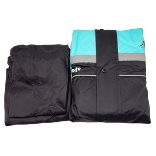 Moto cap 鈦鴻 M203 勁裝版 運動風雨衣, 綠色