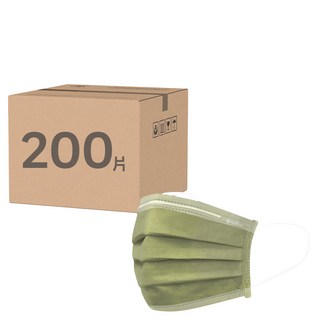 MEDTECS 美德醫療 成人醫用口罩, 放鬆綠, 50片, 4盒