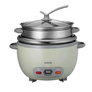 Kinyo 小酪梨不鏽鋼電鍋 1.4L, 45905, 綠色