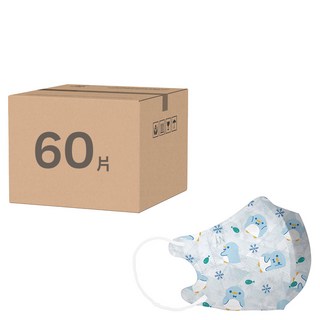 JUN 郡昱 小童3D立體口罩, 30片, 2盒, Penguin小企鵝