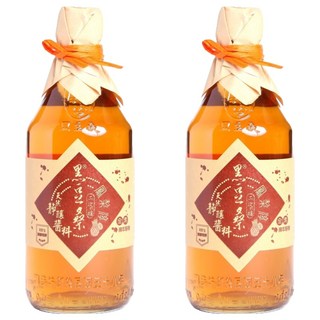 黑豆桑 天然手工鳳梨淳, 550ml, 2瓶