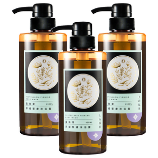 tsaio 上山採藥 露珠草舒緩緊膚沐浴露 430ml 無添加矽靈, 3瓶