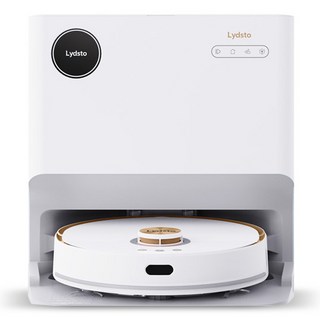 라이드스토 W2 엣지 로봇청소기, YM-W2-MW06, 화이트골드