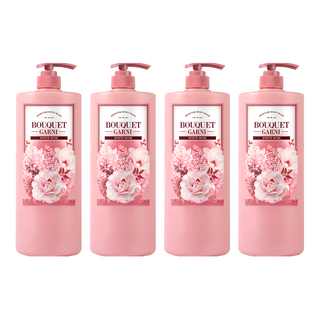 BOUQUET GARNI 白麝香保濕香氛沐浴乳, 1.5L, 4瓶