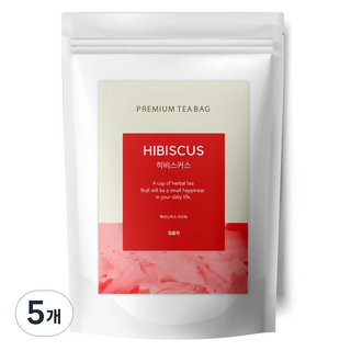 유리아 히비스커스 삼각티백, 1.2g, 30개입, 5개