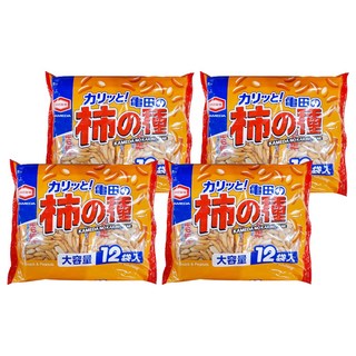 龜田製菓 柿種米果, 360g, 4袋