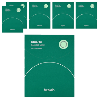 beplain 苾沛恩 積雪草面膜, 10片, 1盒, 6盒