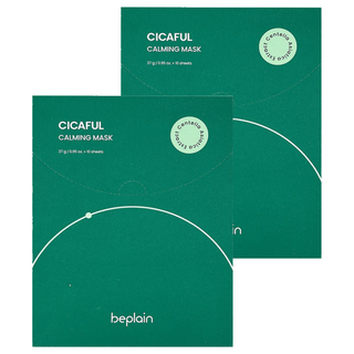 beplain 苾沛恩 積雪草面膜, 10片, 1盒, 2盒