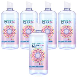 BAUSCH LOMB 博士倫 瑞霖 炫萌多效保養液, 120ml, 5瓶