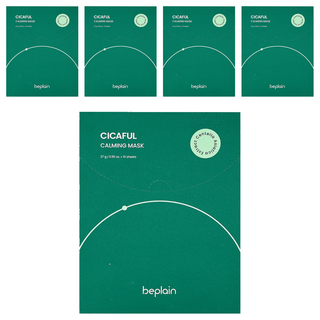 beplain 苾沛恩 積雪草面膜, 10片, 1盒, 5盒