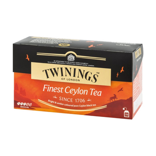 TWININGS 唐寧茶 極品錫蘭茶 明亮琥珀色, 2g, 25包, 1盒