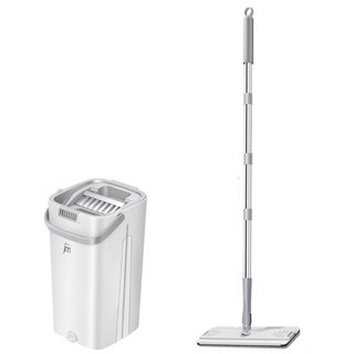 jm 免手洗平板拖把套組, 1組