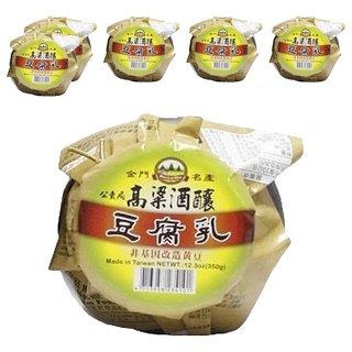 旺來旺 金門高梁酒釀甜豆腐乳, 350g, 非基因改造黃豆, 6罐