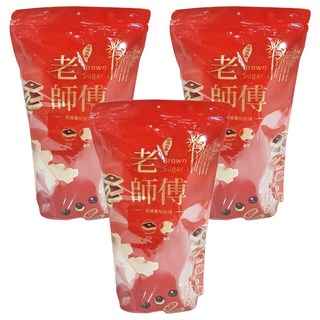 老師傅 黑糖薑母茶磚, 500g, 3包, 11個