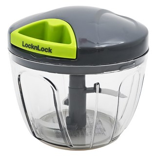 LocknLock 樂扣樂扣 手拉式多功能料理切碎機 650ml, 灰色, 1個