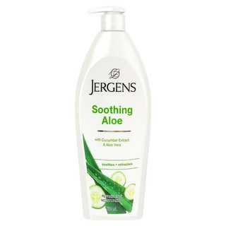 JERGENS 珍柔 乳液 蘆薈精華, 600ml, 1件