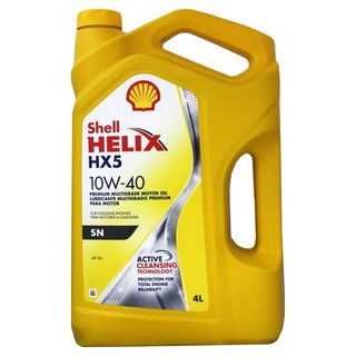 Shell 殼牌 HELIX HX5 SN 機油 4L, 1桶, 10w40
