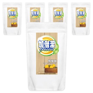 加倍潔 檸檬酸去汙粉 環保安心 有效清洗水垢和尿垢 清潔物體表面, 300g, 5包