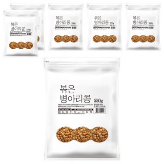 大邱農山烤鷹嘴豆棒, 550克, 6個