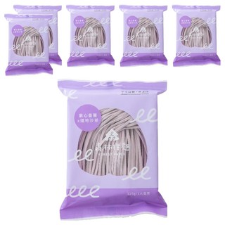 森林麵食 紫心番薯口味 道地沙茶 100公克/份, 6包