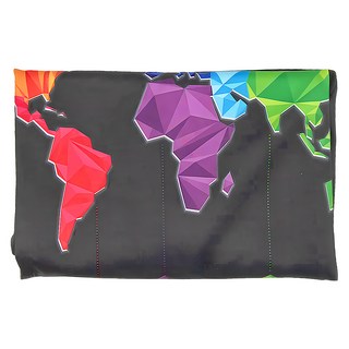 LittleChili 行李箱套, M(22~25吋), 世界地圖