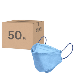 Charmed 昌明生技 成人4D醫療口罩, 勿忘藍, 25片, 2盒