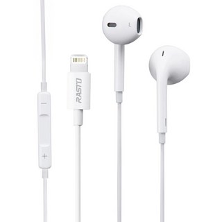 RASTO RS41 For iOS 蘋果專用線控耳機, R-EPA045, 白色