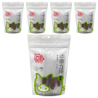 萬味軒 中華直棒麻辣豬肉乾, 120g, 5包