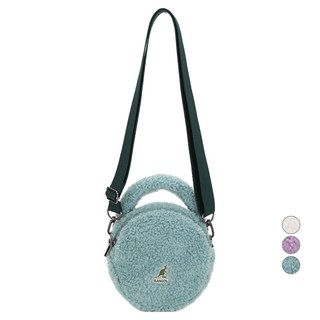 KANGOL KIDS 兒童毛圈圓形包 OF 0015