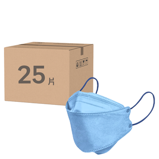 Charmed 昌明生技 成人4D醫療口罩, 勿忘藍, 25片, 1盒