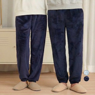 CARET 남녀공용 빅사이즈 극세사 밴딩 파자마 수면 바지