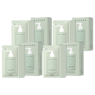 수아담누팡 저자극 고보습 고영양 프로틴 휴대용 샴푸 5p, 4개, 50ml