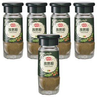 真好家 孜然粉 鑽石瓶 台灣出產, 26g, 5瓶