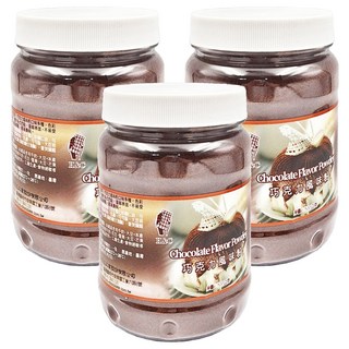 H&C 正慧食品 巧克力風味粉, 500g, 3罐