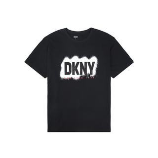 DKNY 男款噴漆印花短袖T恤 DK00GT095