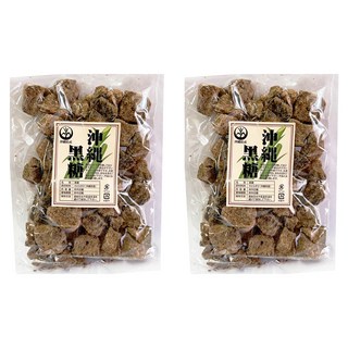 金城黑糖 窯燒黑糖 沖繩縣產, 450g, 2包