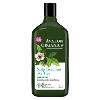 AVALON ORGANICS 頭皮調理精油洗髮精 茶樹, 1瓶, 325ml