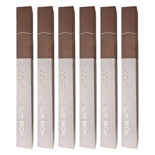 日本 excel 柔軟光滑超細眉筆 0.07g, ES03 秋季米色, 6個, 6件