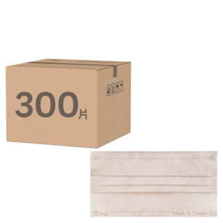 JUN 郡昱 成人平面滿版醫療口罩, 錫蘭奶茶, 50片, 6盒