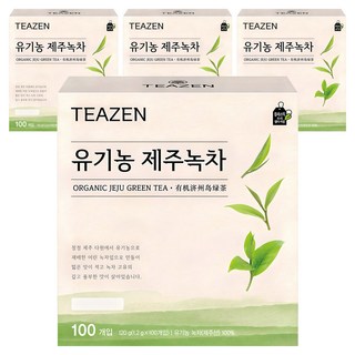 티젠 제주 녹차, 1.2g, 100개입, 4개
