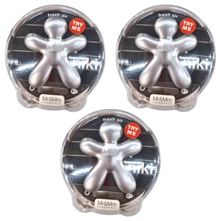 Mr&Mrs FRAGRANCE NIKI FROSTED SILVER 香氛片, 3片, FRESH AIR 清新空氣