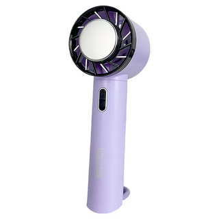 igrass 制冷式強力靜音 便攜式USB充電風扇 200g IGS054 羅蘭紫, 羅籃紫, 1個