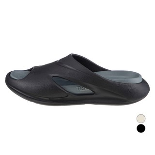 BASE ALPHA ESSENTIALS 雙層EVA氣墊療癒拖鞋, 黑色, 280