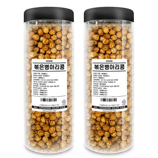 烘焙鷹嘴豆, 2罐, 500g