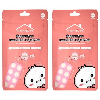 HomeMediCare 韓國隱形痘痘貼 未滅菌 8個, 6張, 2包