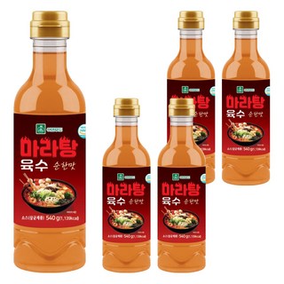 EN FOOD 麻辣燙湯底 原味, 470ml, 5個