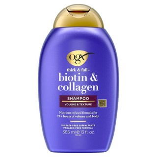 ogx 生物素膠原蛋白洗髮乳, 1個, 385ml