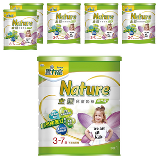 Fernleaf 豐力富 Nature 全護兒童奶粉 4號 3~7歲, 1.5kg, 6罐